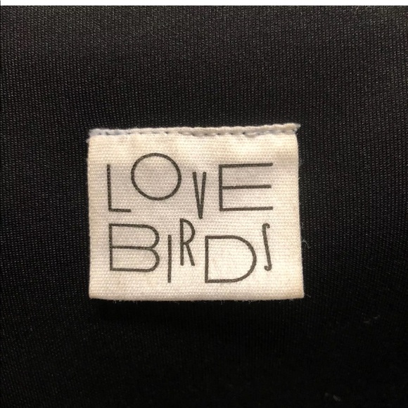 Indian Designers LOVE BIRDS open back origami top - Picture 5 of 6